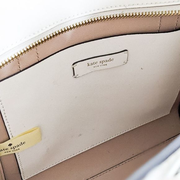 Kate Spade Mini Mina Magnolia Street Eyelet Handbag with Crossbody Attachment - Picture 4 of 9